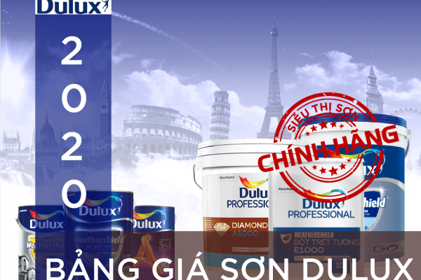 Bảng giá sơn Dulux mới nhất